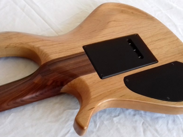 Suprema Electric Guitar Lutherie LEGG Back of the Body