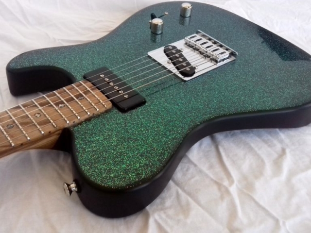 Chamaeleon Electric Guitar Lutherie LEGG Glitter Body